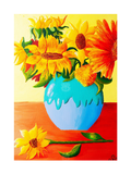 Sunflowers After Vincent Original Acrylic Painting-Limited Edition Fine Art