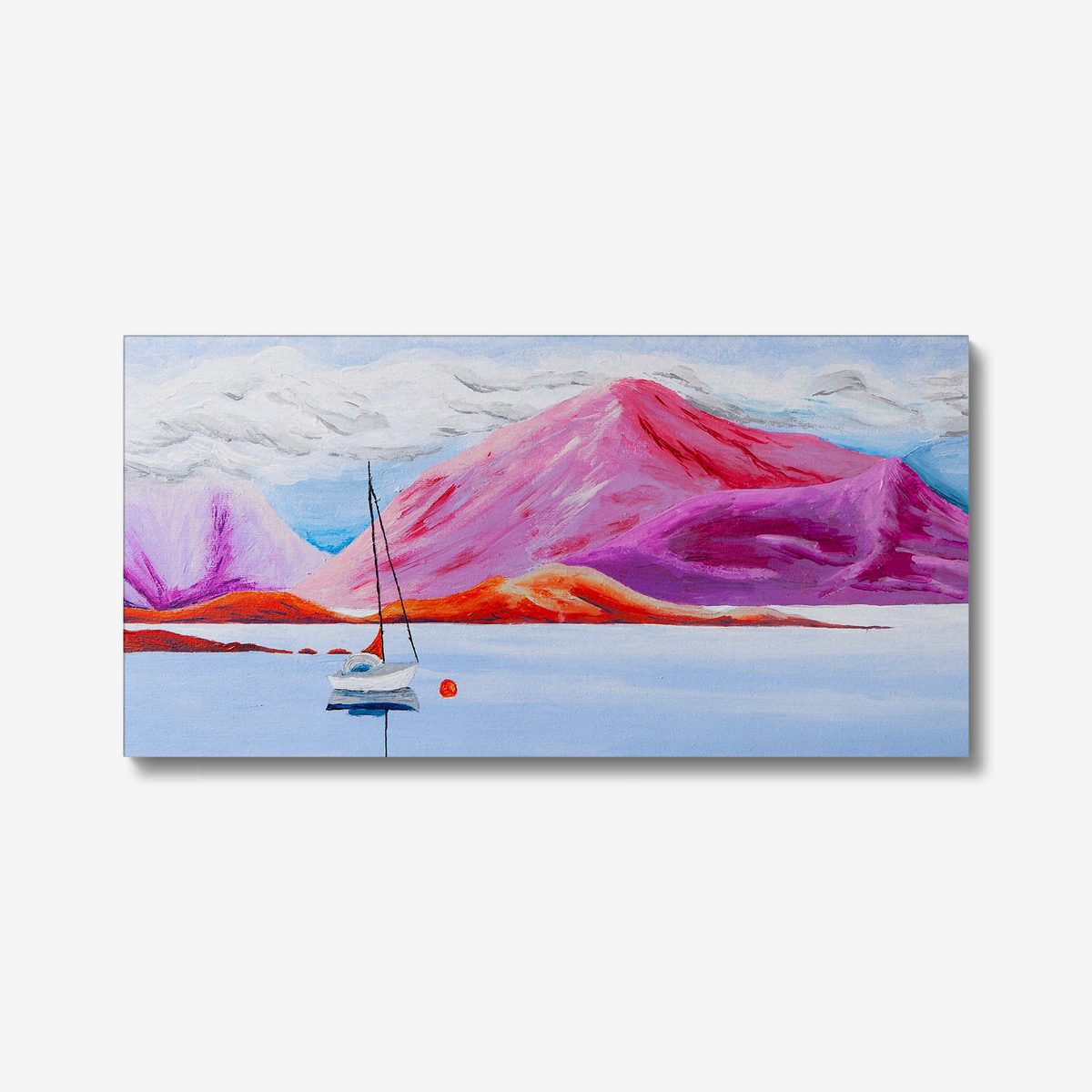 Port Appin Original Acrylic Painting-Limited Edition Fine Art