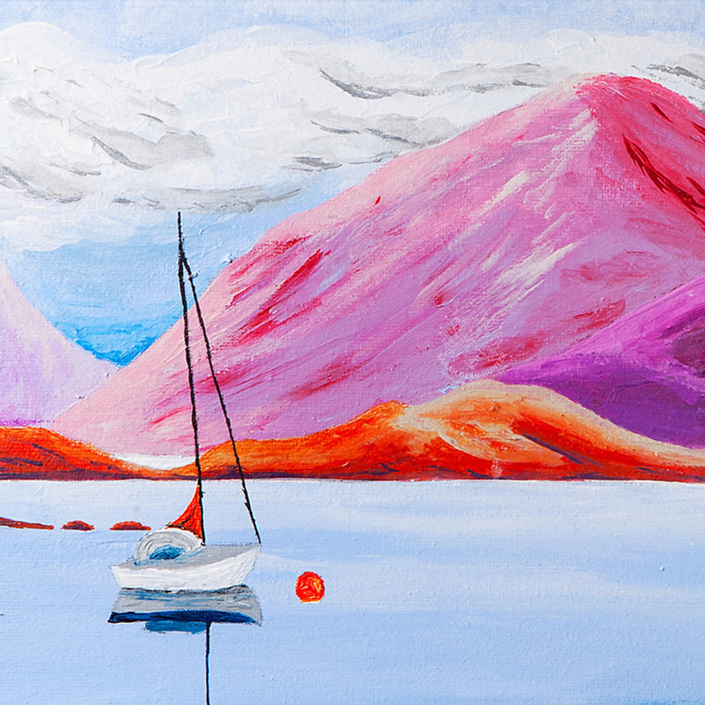 Port Appin Original Acrylic Painting-Limited Edition Fine Art