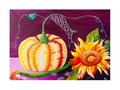 Autumn Produce Original Acrylic Painting-Limited Edition Fine Art