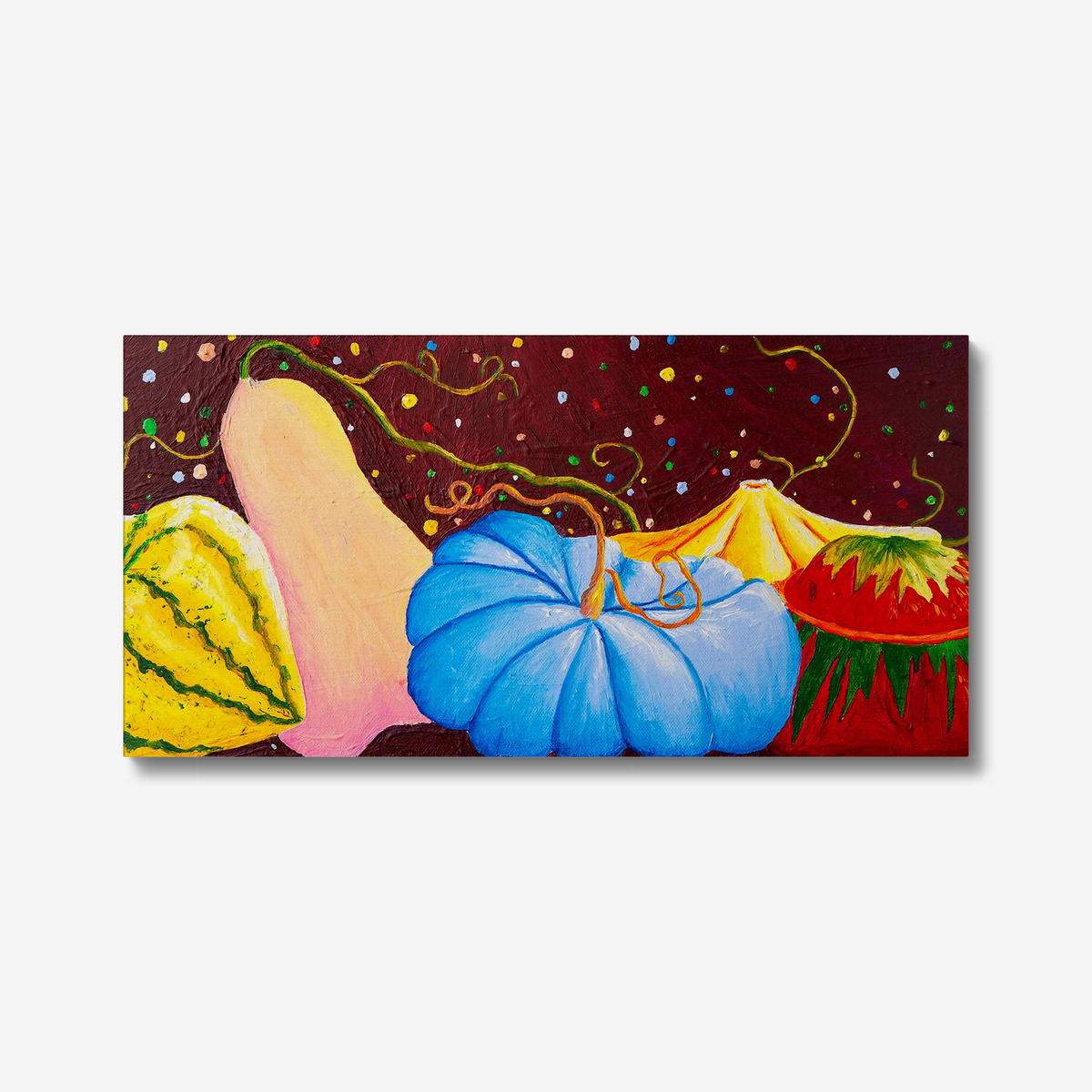 The Squashes Original Acrylic Painting-Limited Edition Fine Art