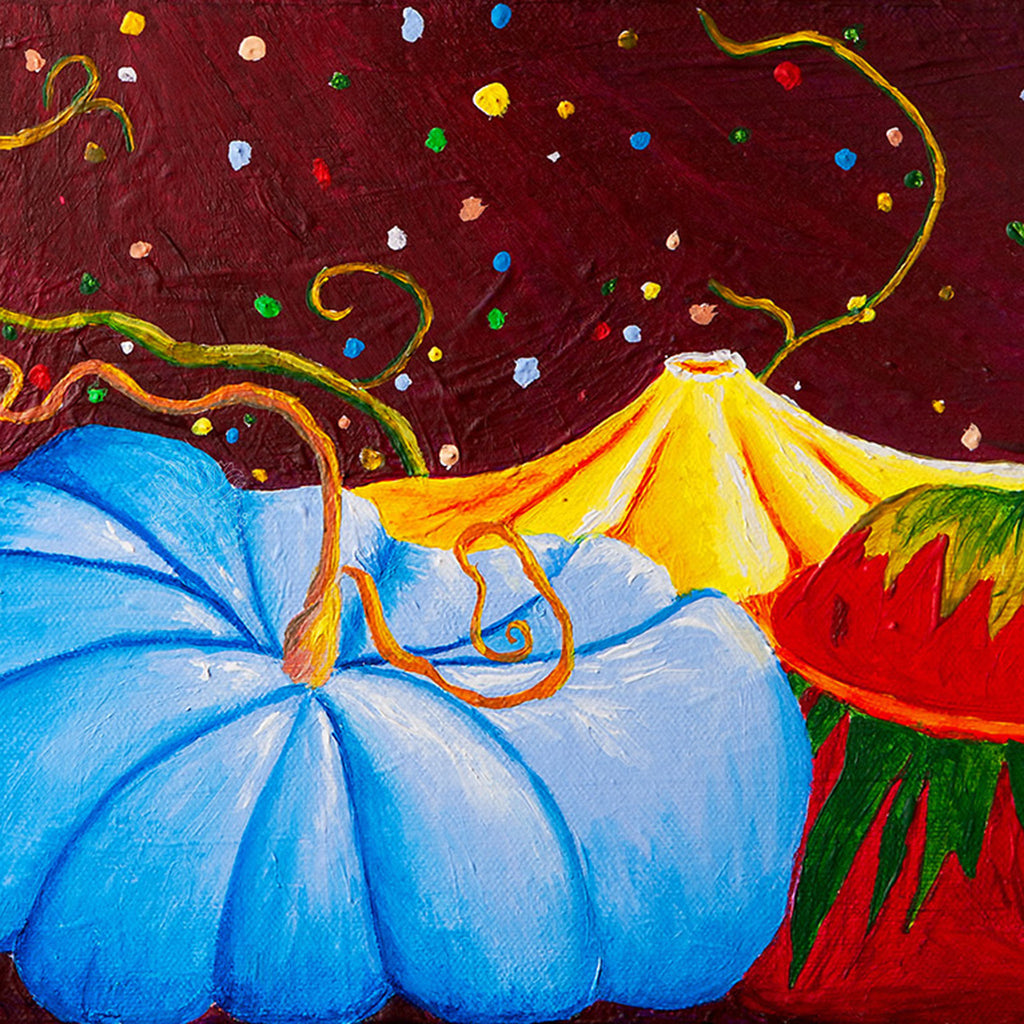 The Squashes Original Acrylic Painting-Limited Edition Fine Art